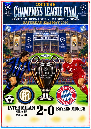 Poster finale champions league - poster,
