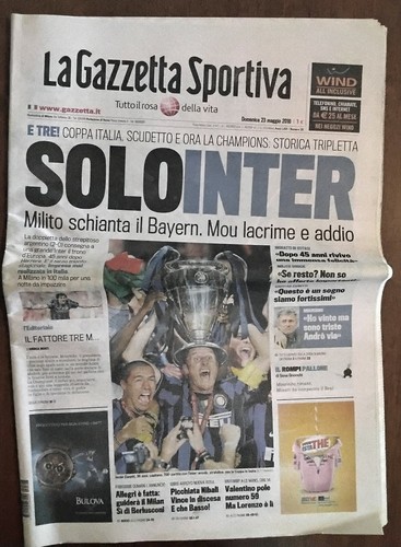 Gazzetta dello sport domenica - gazzetta,